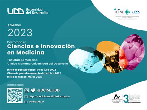 doctorado en ciencias e innovaciÓn en medicina inicia su proceso de admisiÓn 2023 doctorado en