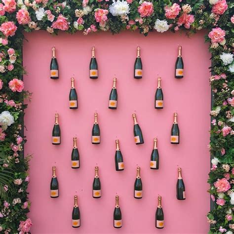 Instagram Photo By Wedluxe Media • Jun 10 2016 At 4 00pm Utc Champagne Wall Champagne Decor