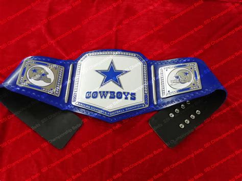 Dallas Cowboys Wrestling Belt Championship Belt Ssi Championship Belts