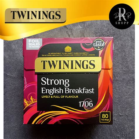 Twinings Tea 80s And 100s Tea Bag Early Grey Strong Englishlady Grey