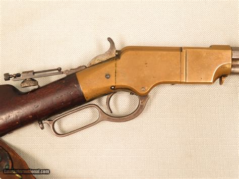 Original Civil War Era Henry 44 Rimfire Rifle 1862 Vintage For Sale
