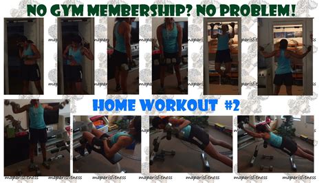 No Gym Membership No Problem Home Workout 2 Youtube