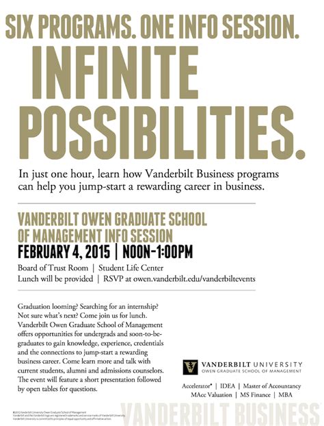 Owen Graduate School Of Management Info Session Innervu Vanderbilt