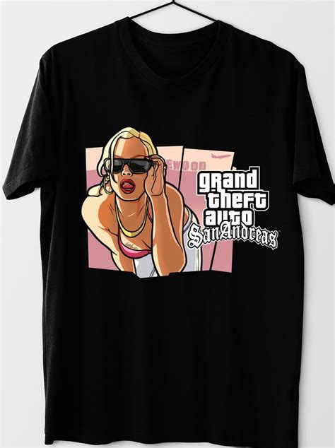 Grand Theft Auto Inspired Shirt GTA Inspired Shirt Game Etsy