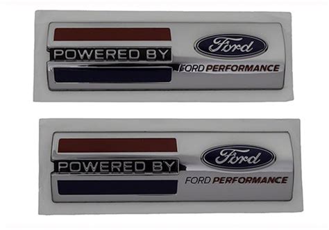 Powered By Ford Performance Badge Part Details For M 16098 Pbfp Ford