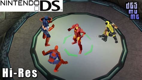 Marvel Ultimate Alliance 2 Nintendo Ds Gameplay High Resolution