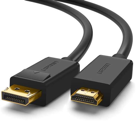 Ugreen 4k Uhd Dp To Hdmi Cable Male To Male Displayport To Hdmi Video