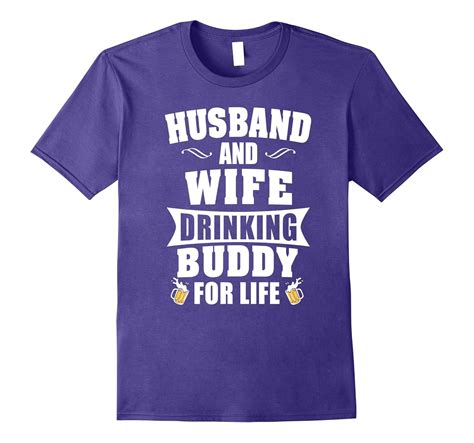Husband And Wife Drinking Buddy For Life T Shirt Vaci Vaciuk