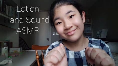 Asmr Lotion Hand Sound Asmr Youtube