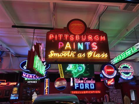 Vintage Neon Sign Restorations Backup Atlantic Neon Sign And Art Company