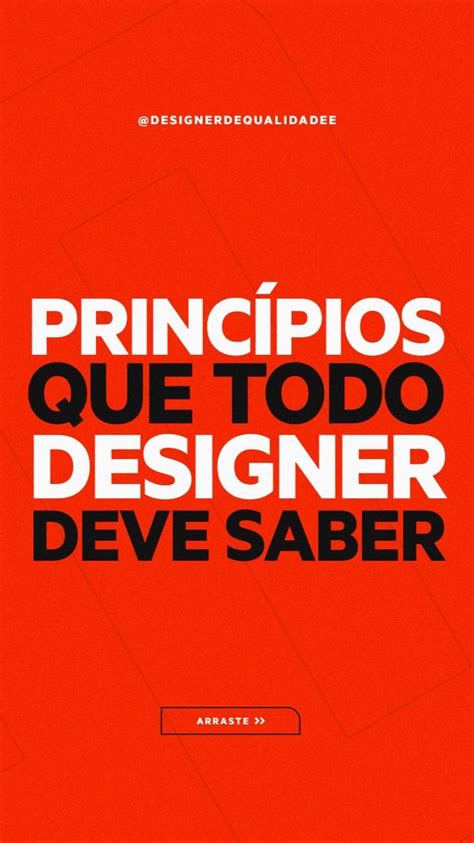 Princ Pios Que Todo Designers Deve Saber Id Ias De Marketing Diagrama O De Texto Ideias De