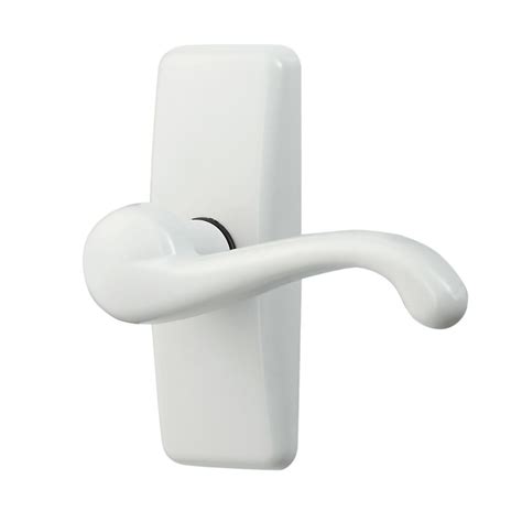 Ideal Security White Storm Door Handle Set The Home Depot Canada