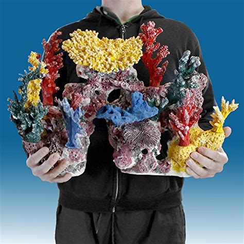Instant Reef Dm047pnp Large Artificial Coral Inserts Decor Fake Coral