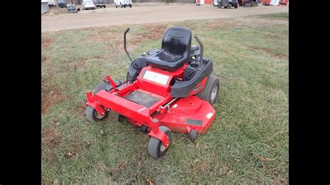 Bigiron Auction Gx2346 Snapper 550z Zero Turn Mower Youtube