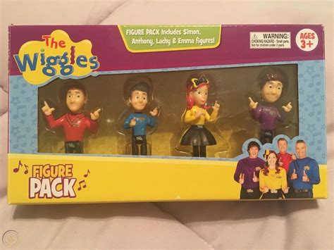 The Wiggles Figure Pack 4 Pack Figures Include Simonanthony Lachy
