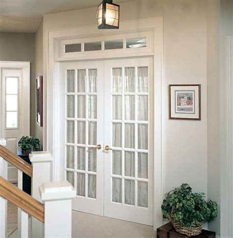 French Doors Interior Frosted Glass An Ideal Material For Use In Any