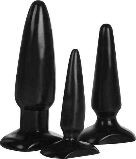 Calexotics Anal Trainer Kit Anal Toys Buttplugs Zwart