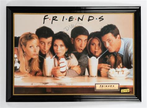 Sold At Auction Friends Signed Cast Poster