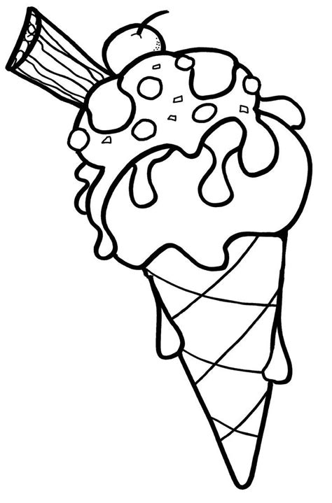 Ice cream pictures to colour. Cool Ice Cream Coloring Pages Ideas | Summer coloring ...