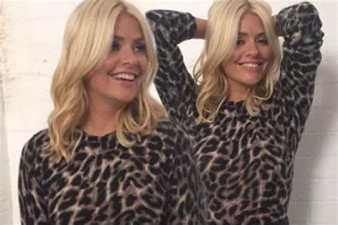 Celebrity Get The Look Holly Willoughby Makes Sensational Comeback To
