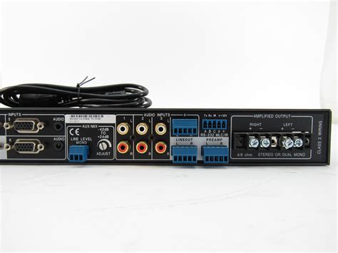 Extron MLS 406SA Medialink Switcher / Stereo Audio Amplifier | eBay