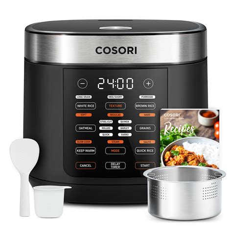 Cosori Rice Cooker Cup Uncooked Rice Maker With Cooking Functions