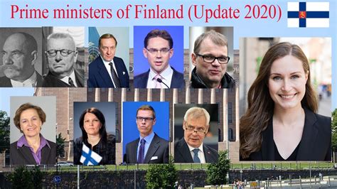Prime Ministers Of Finland Update Youtube