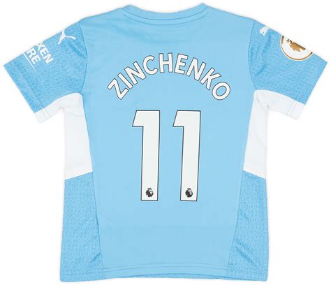 2021 22 Manchester City Home Shirt Zinchenko 11 Xsboys