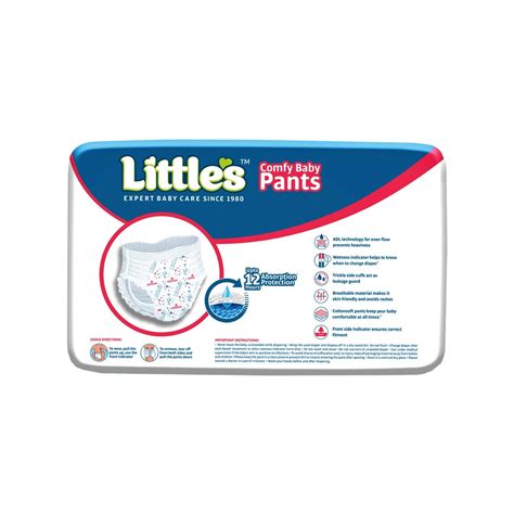 Buy Littles Comfy Baby Pants Diapers With Wetness Indicator And 12