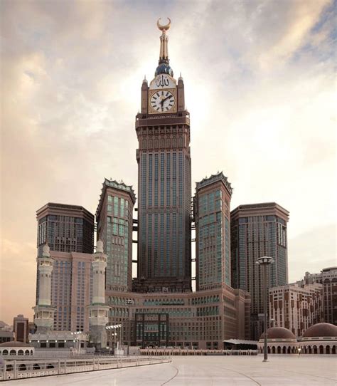 The makkah clock royal tower is the third tallest building in the world and the biggest clock tower, now standing at 601 meters high it is 83 meters taller than the taipei tower in taiwan but still shorter than the burj dubai (or burj khalifa) which stands at a huge 828 meters. Book Makkah Clock Royal Tower - A Fairmont Hotel, Mecca ...