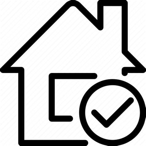 Building Construction Done House Property Icon