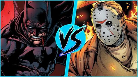 Batman Vs Jason Voorhees Battle Arena Friday The Th The Batman Dc Comics Danco Vs