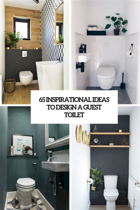 65 Inspirational Ideas To Design A Guest Toilet Digsdigs