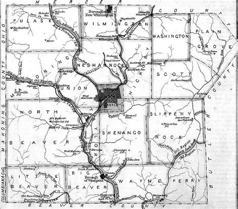 Lawrence County Pennsylvania Atlas 1872