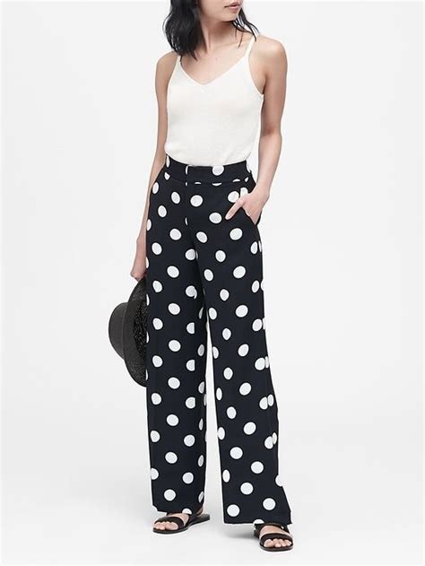 Banana Republic High Waist Wide Leg Pant Banana Poster