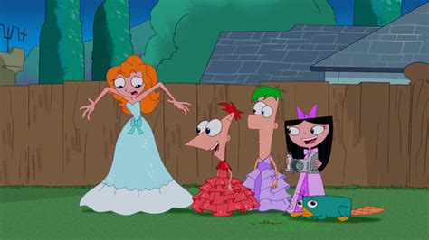 Image Candace Gets A Ballgown Disney Wiki Fandom Powered By Wikia