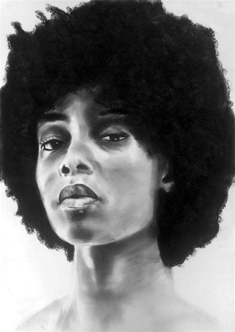 The Best Of Drawings Artfinder Black Women Art Portrait Charcoal Drawing