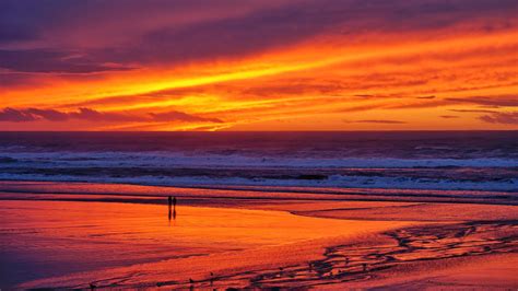 Sunset Rockaway Beach Or Dec 2022 Rpics