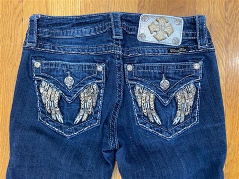 Miss Me Skinny Jeans Wings Je Sr Womens X Ebay