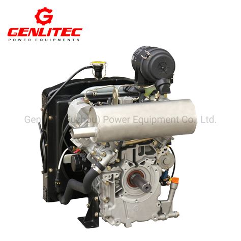 China Water Cooled Two Cylinder Changchai Ev80 Diesel Engine For