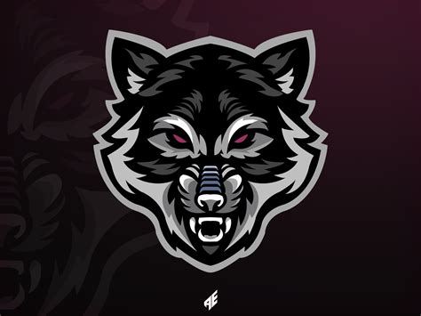 Wolf Mascot Logo By Alon Elbaz On Dribbble