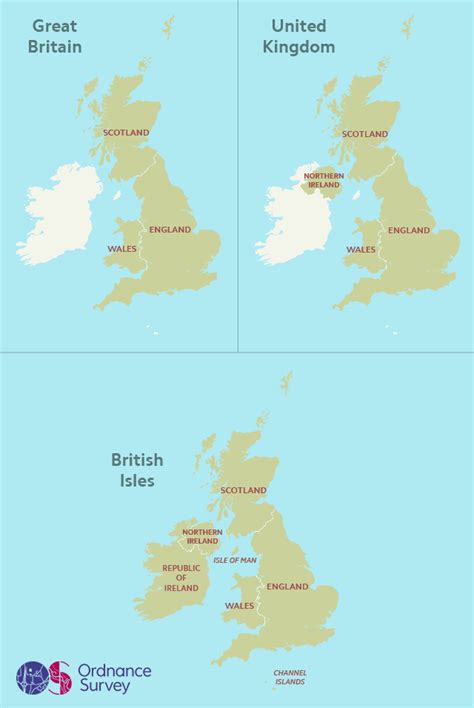 (in the plural) the british empire. Ordnance Survey Blog The difference between UK, Britain ...