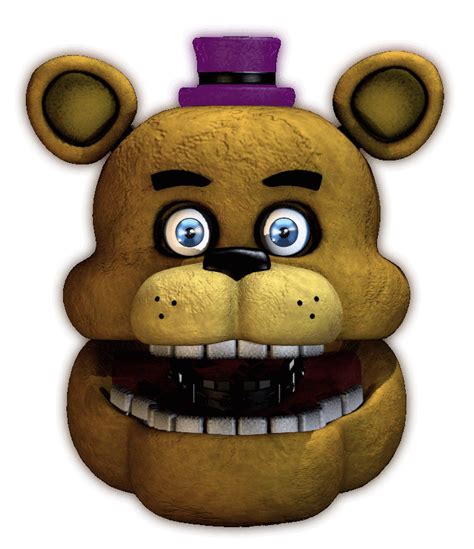 Nightmare Fredbear Head