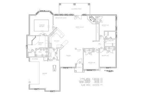 Exceptionally open, with columns and volume ceilings. House Plans 2001 to 2500 SQ. FT. - House Plans by ...