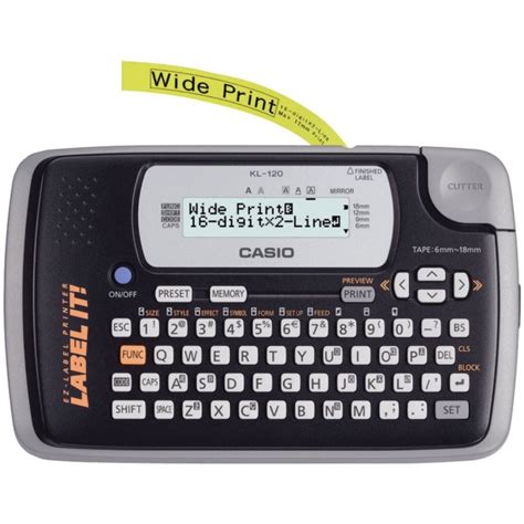 Jual Alat Mesin Label Printer Casio Kl 120 Label It Jakarta Utara