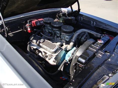1966 Pontiac Gto Hardtop 389 Cid Ohv 16 Valve Tri Power V8 Engine Photo