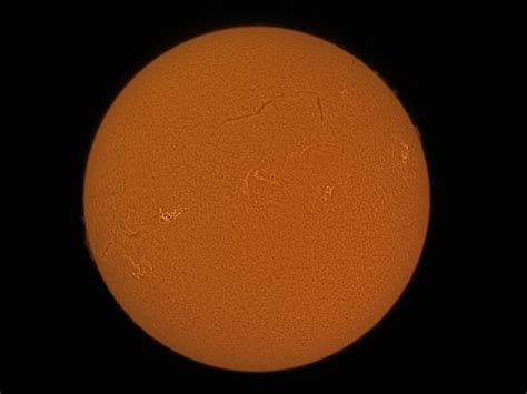 The Sun March 11, 2014 - Astrodoc: Astrophotography by Ron Brecher