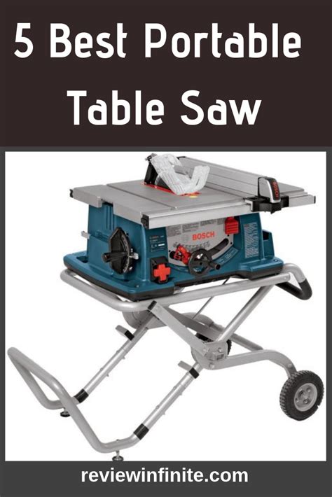 5 Best Rated Portable Table Saws Review And Top Picks Portable Table