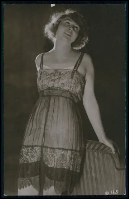 d004 french nude woman wyndham risque lingerie original old 1920s photo postcard 18 00 picclick