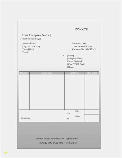 Invoice Template Pages Cards Design Templates